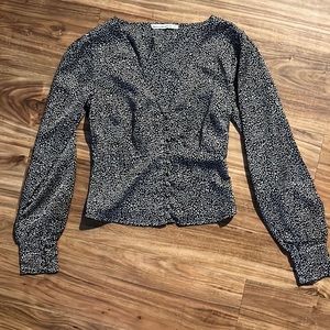 Abercrombie silky blouse